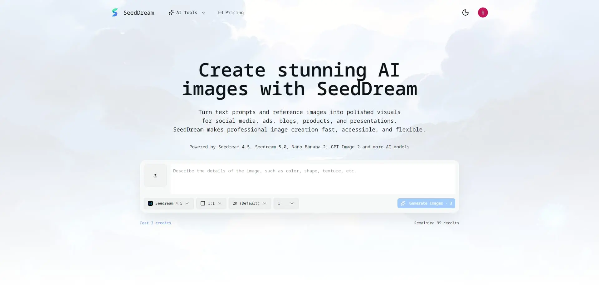 Screenshot 1 of SeedDream