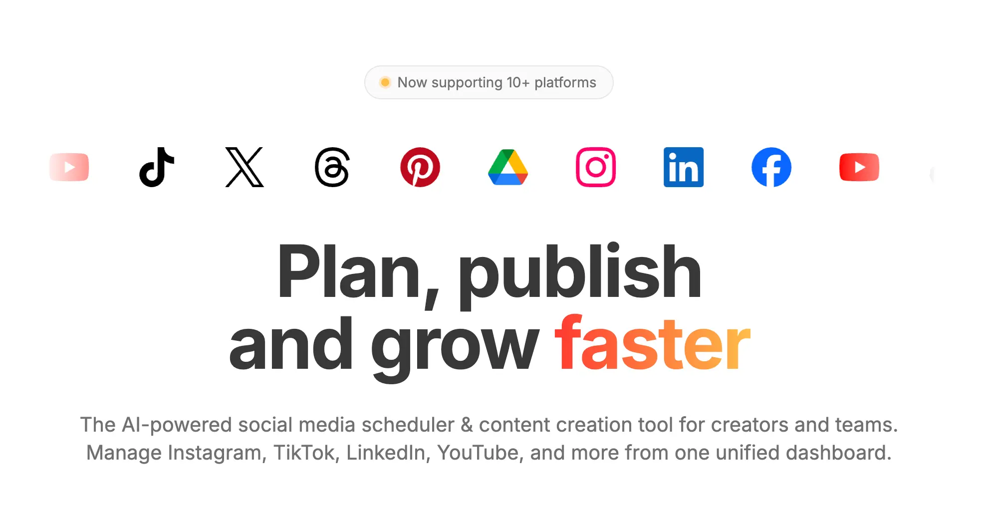 Screenshot 1 of Posterly - AI-Powered Social Media Sched