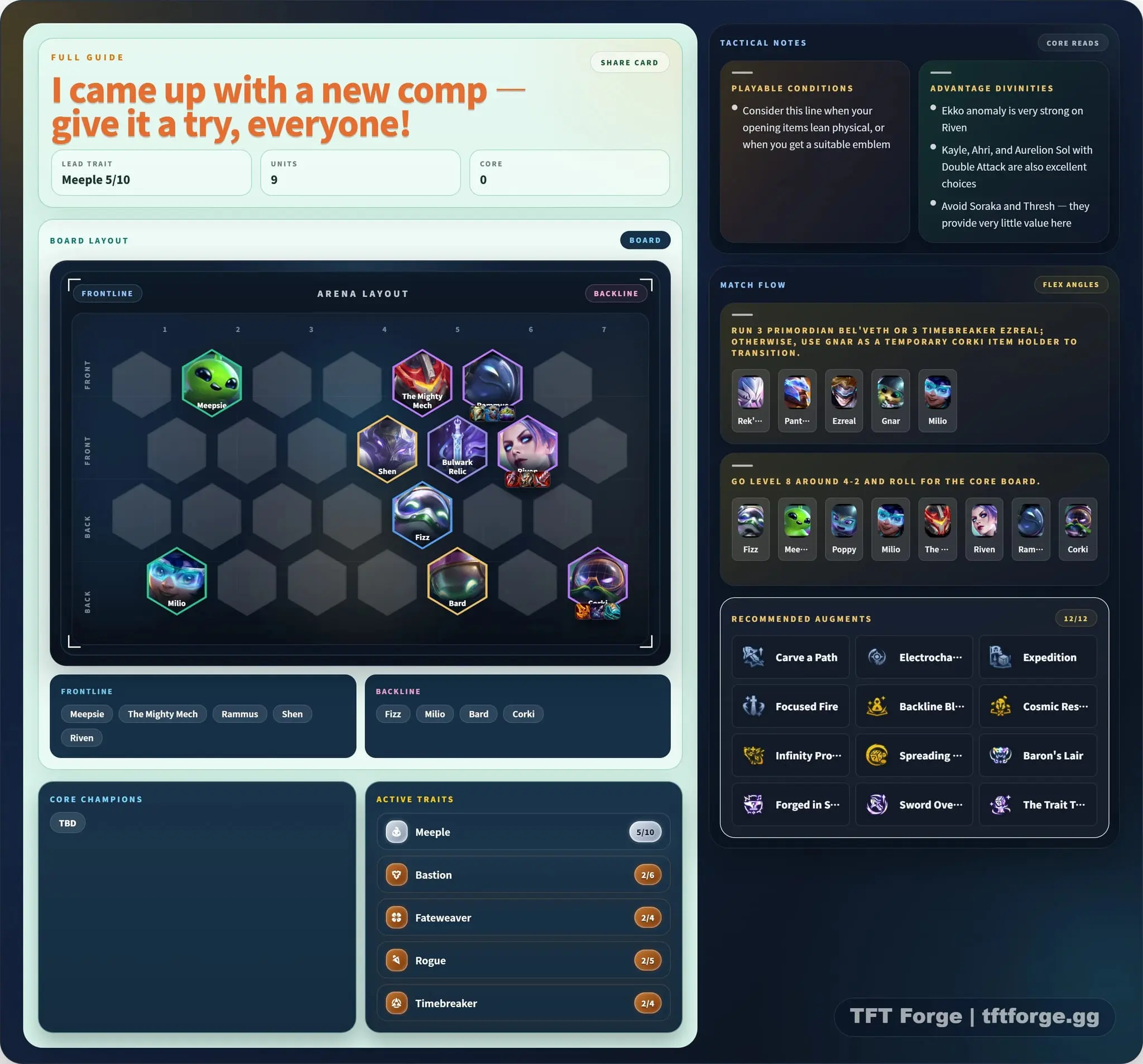 Screenshot 2 of TFTForge.gg