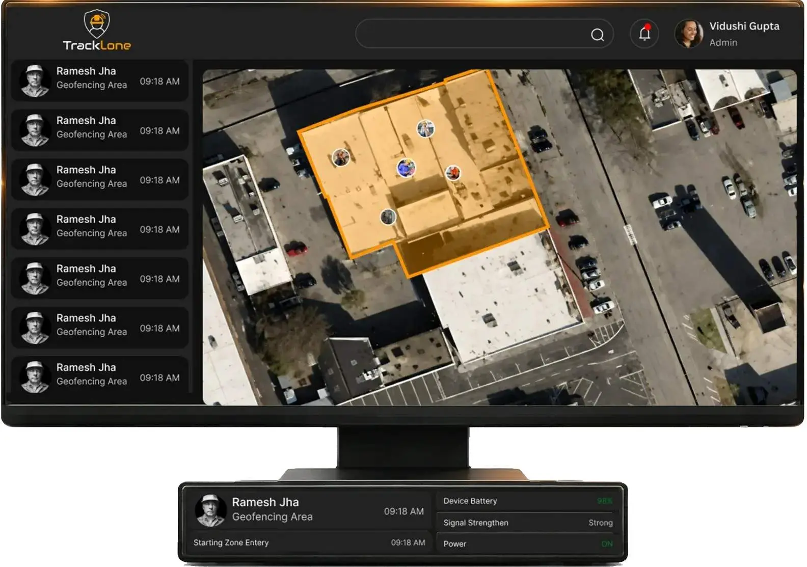 Screenshot 3 of TrackLone – Lone Worker Safety Solution