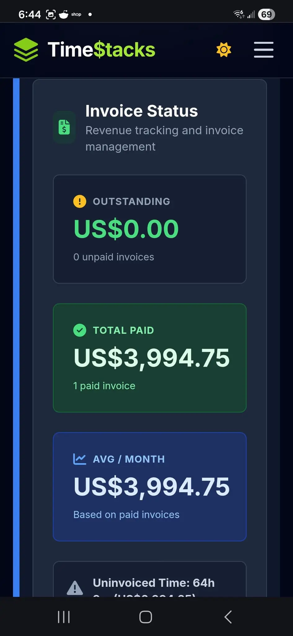 Screenshot 3 of TimeStacks