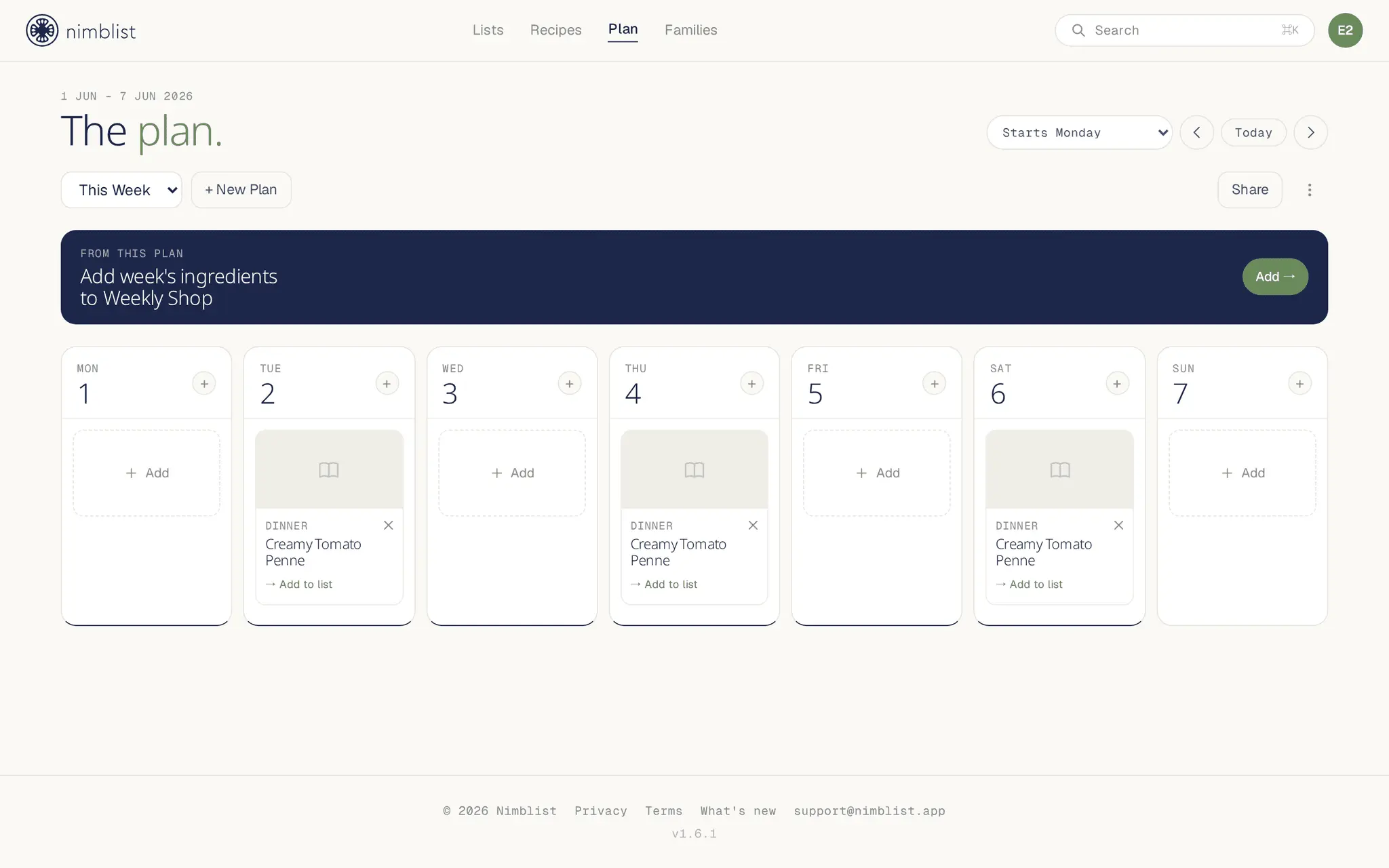 Screenshot 4 of Nimblist
