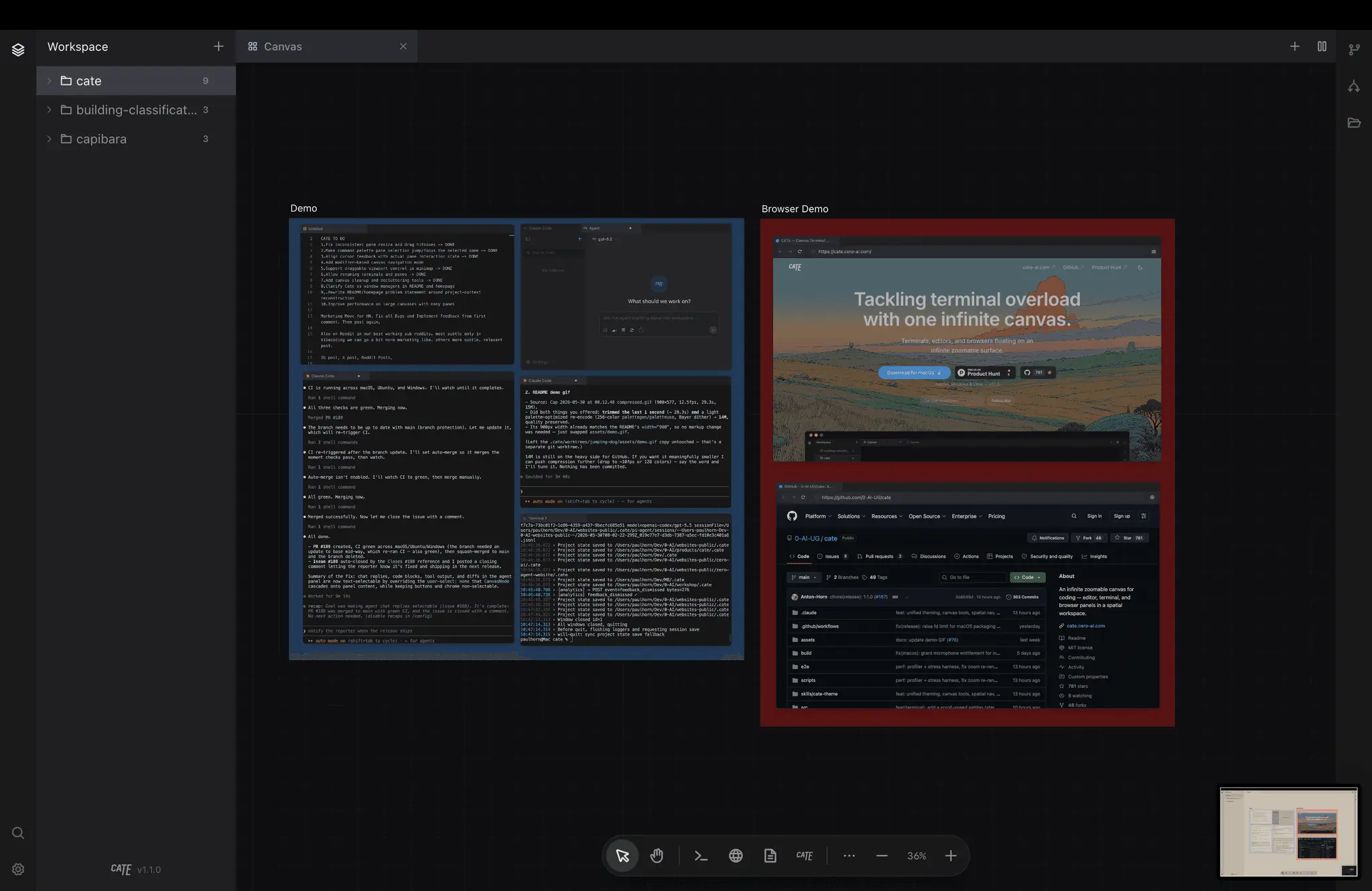 Screenshot 1 of CATE