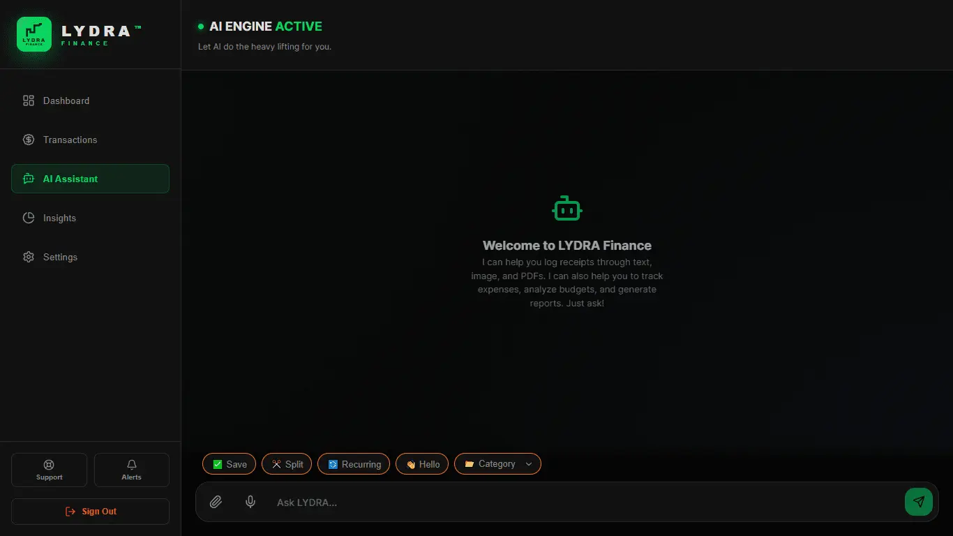 Screenshot 3 of Lydra Finance