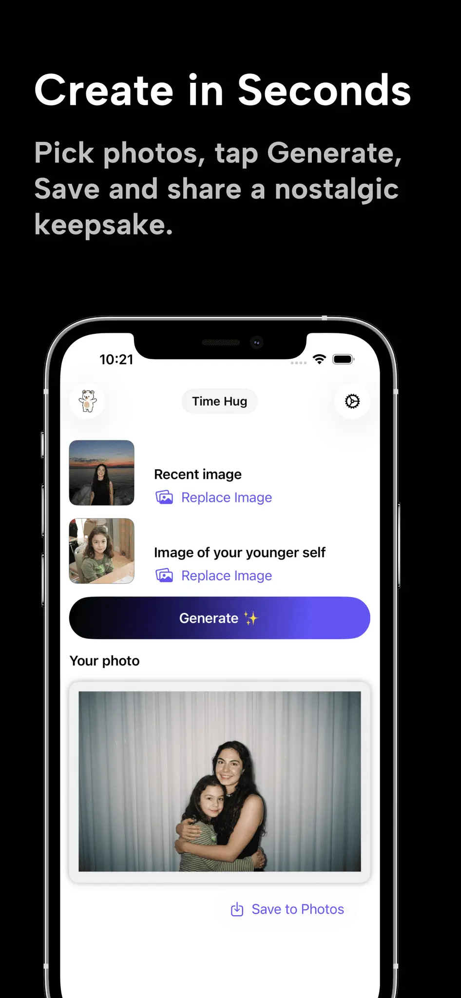 Screenshot 2 of TimeHug: Hug Your Younger Self
