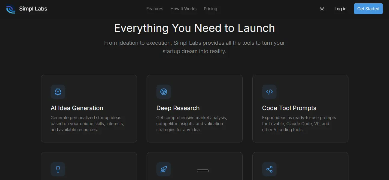 Screenshot 6 of Simpl Labs - Generate Startup Ideas