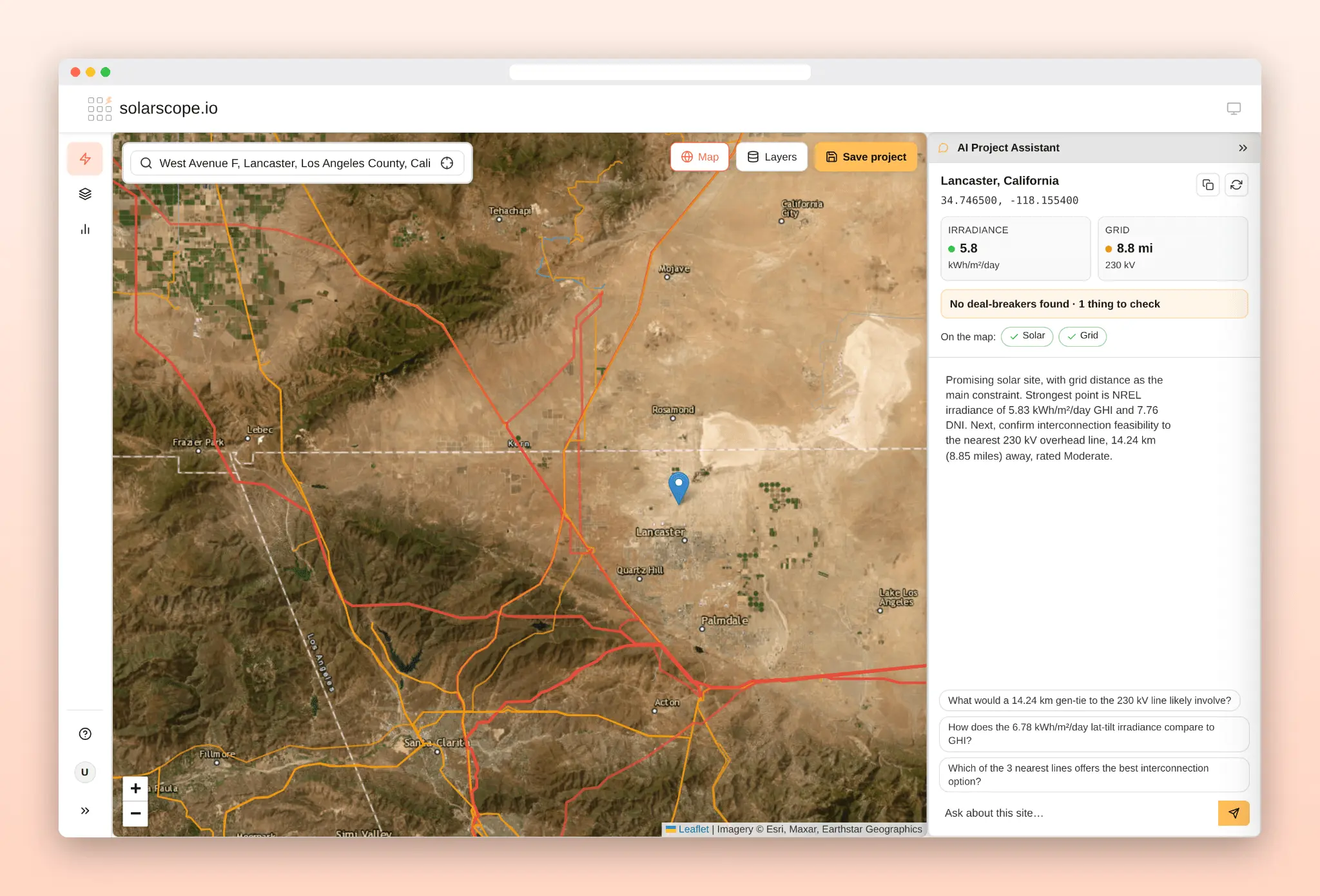 Screenshot 2 of solarscope.io