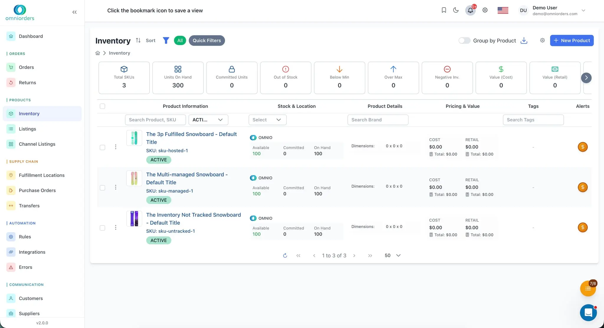 Screenshot 1 of OmniOrders