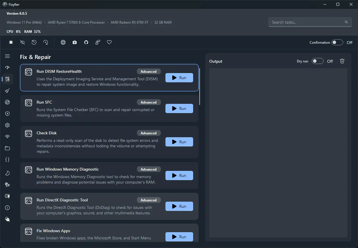 Screenshot 2 of Fixyfier