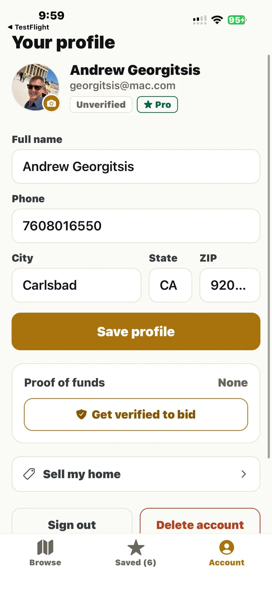 Screenshot 3 of HomeAuction.app