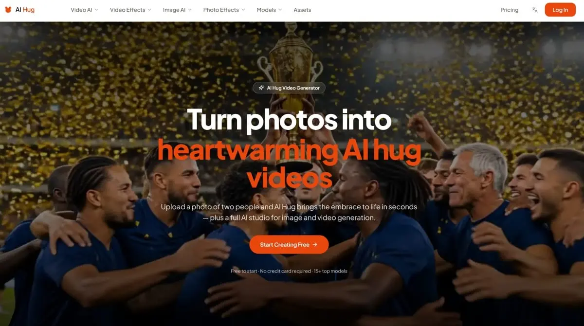Screenshot 1 of AI Hug