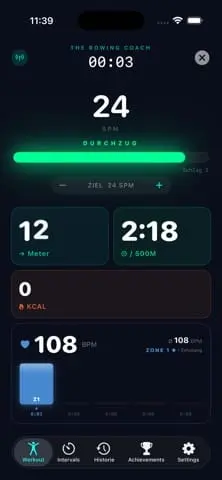 Screenshot 2 of The Rowing Coach