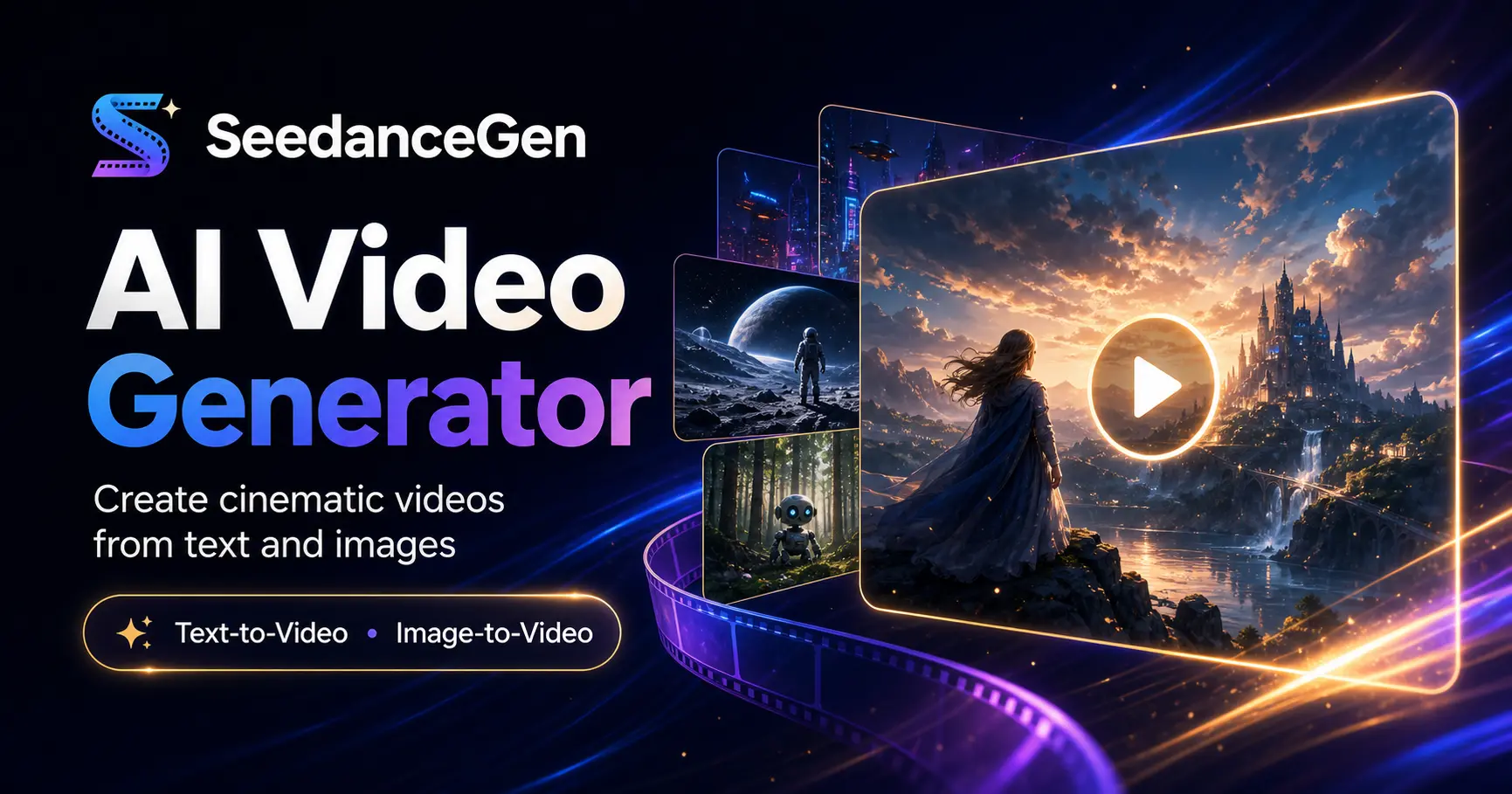 Screenshot 1 of Seedance AI Video Generator