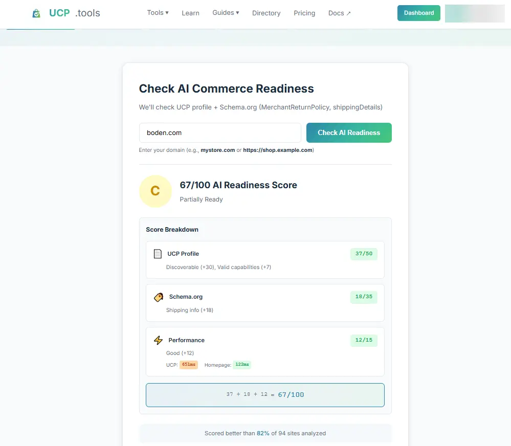 Screenshot 4 of Free UCP Checker & Validator
