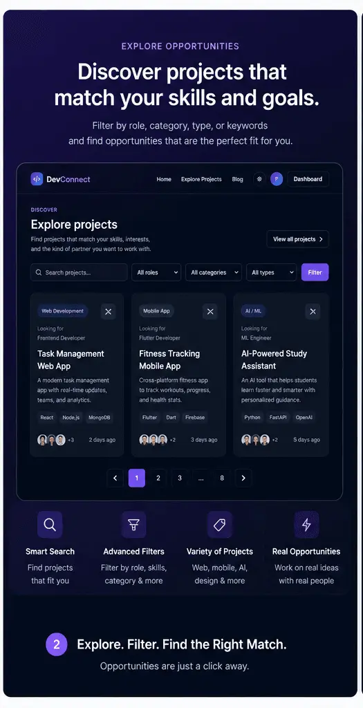 Screenshot 2 of DevConnect
