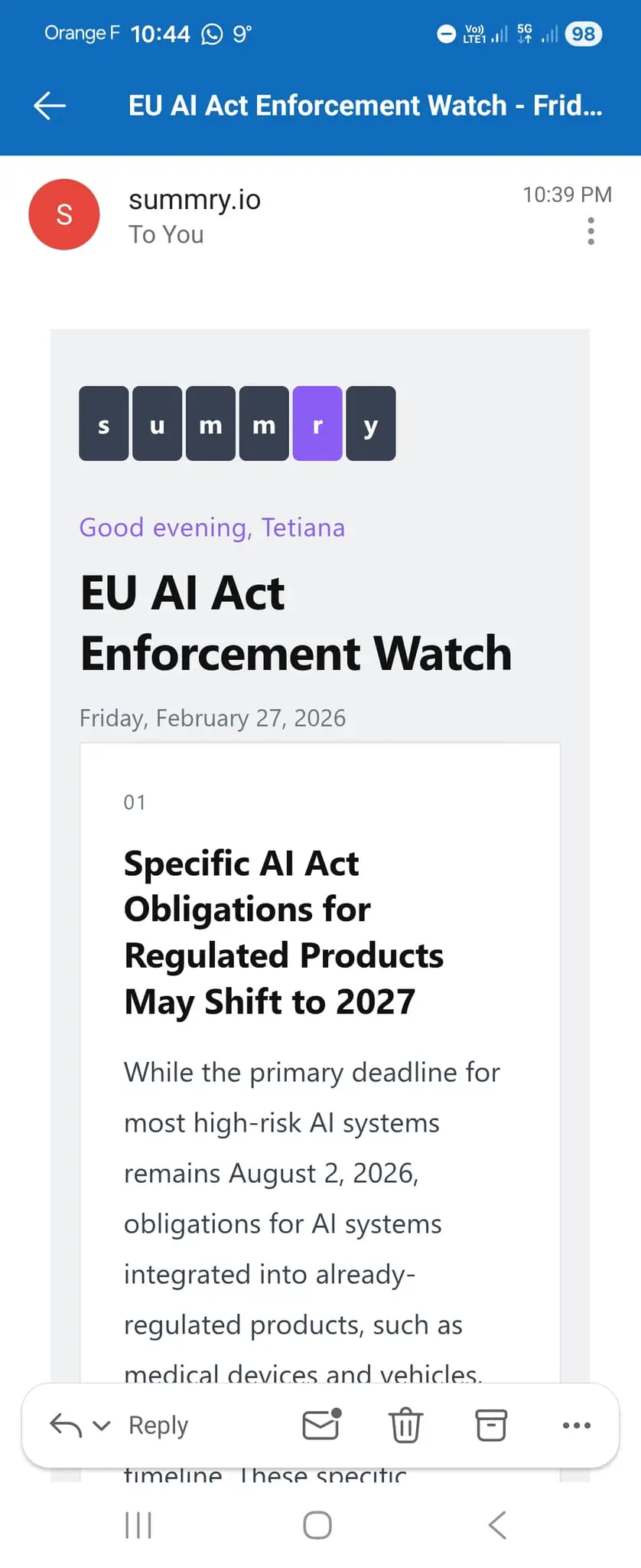 Screenshot 3 of summry