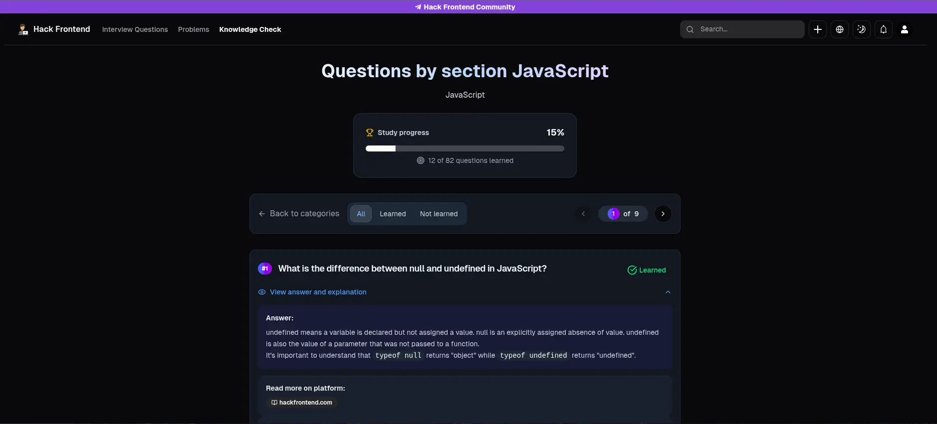 Screenshot 5 of Hack Frontend