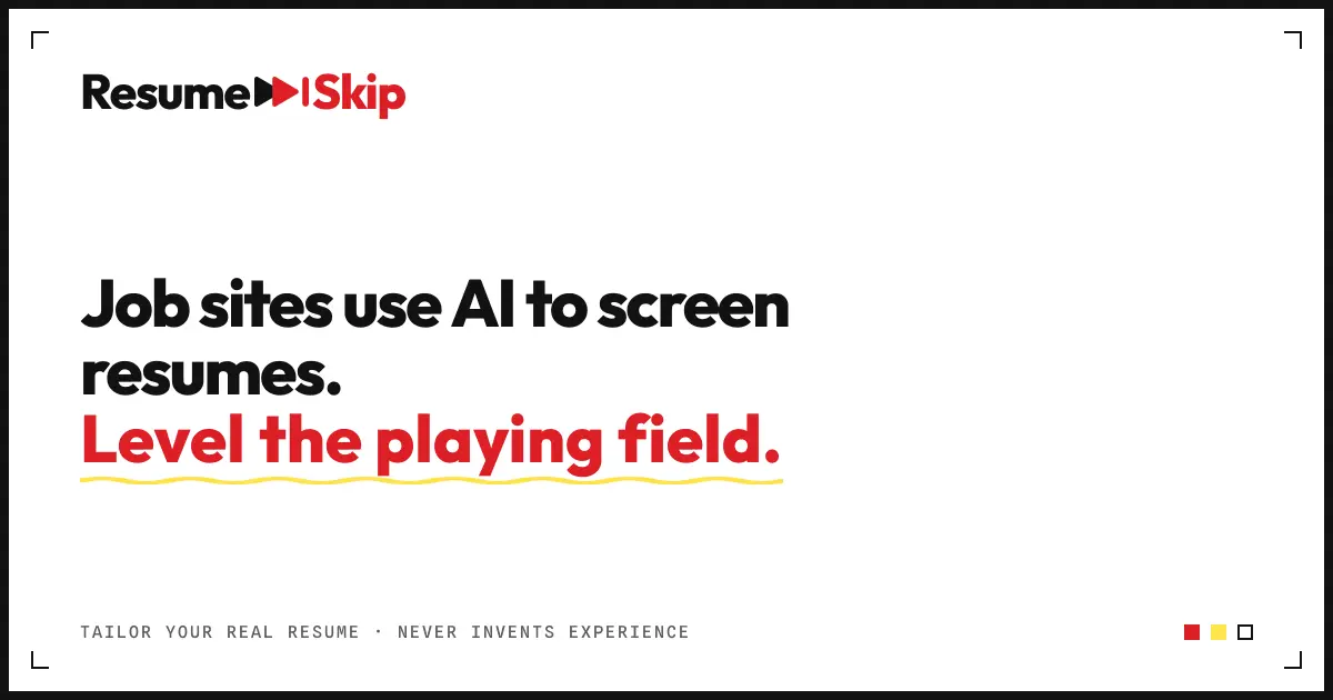 Screenshot 1 of ResumeSkip