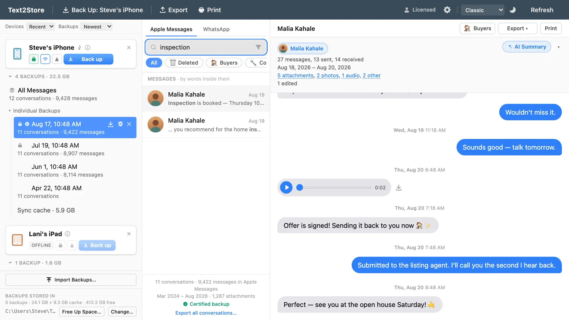 Screenshot 5 of Text2Store