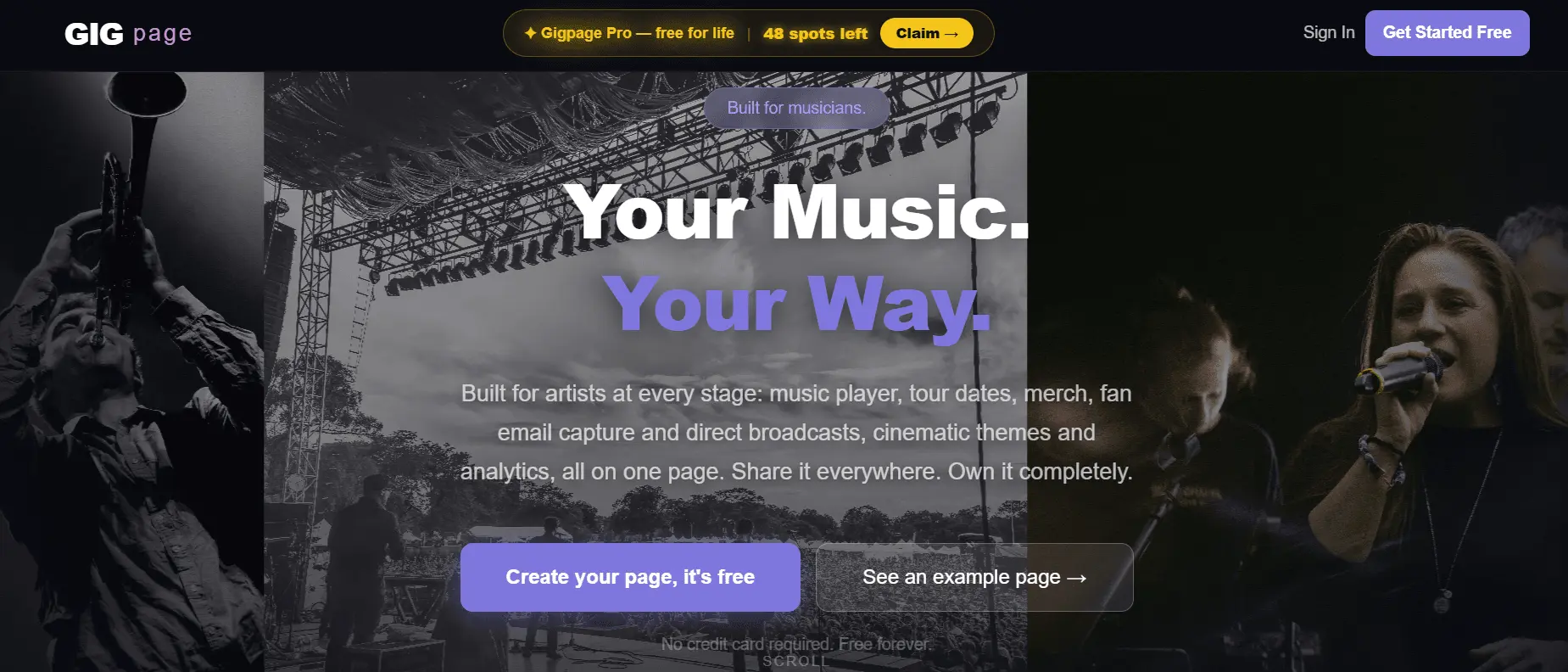 Screenshot 2 of Gigpage