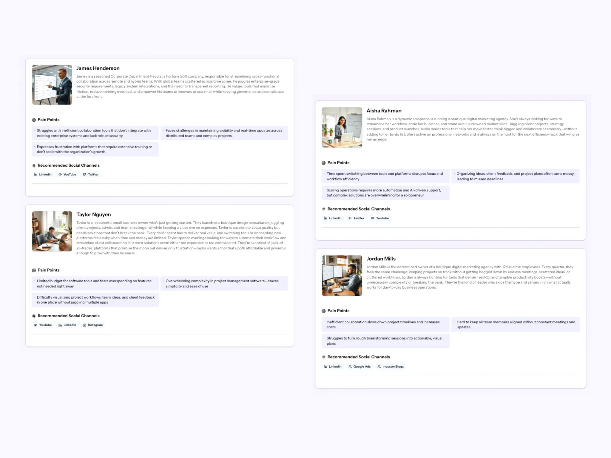 Screenshot 4 of Cambium AI Marketing