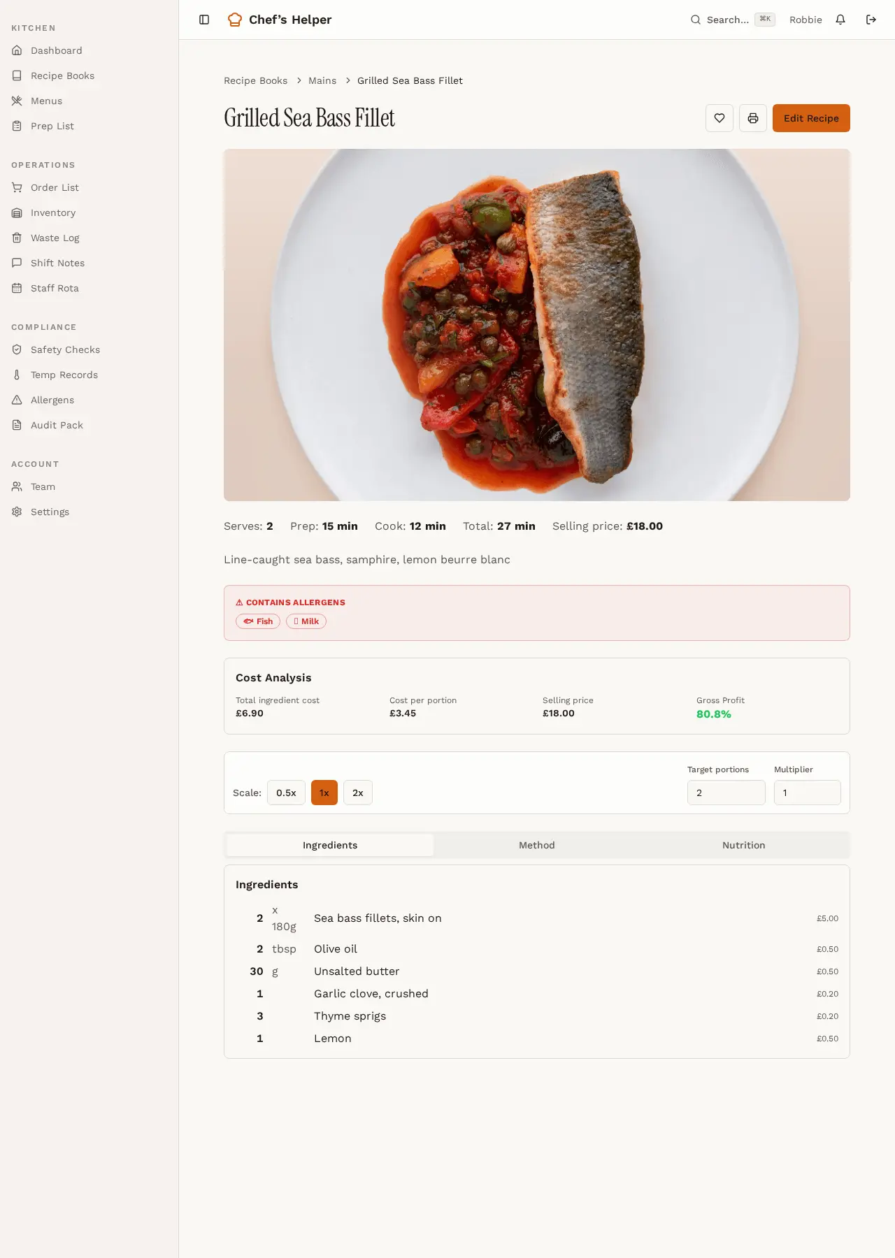 Screenshot 5 of Chef's Helper