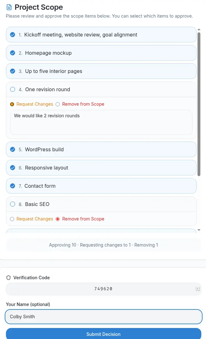 Screenshot 8 of ScopeGuard