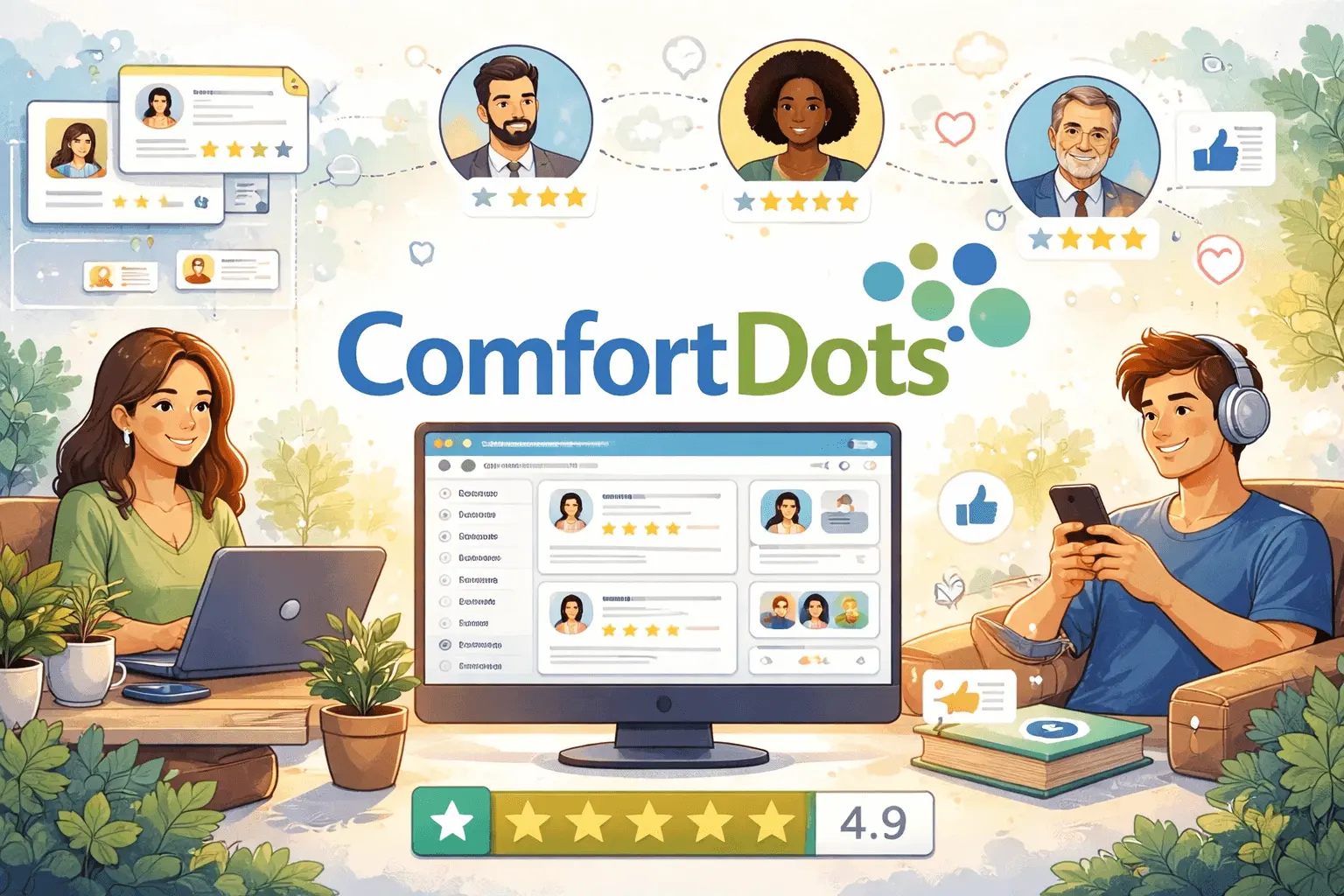 Screenshot 1 of ComfortDots