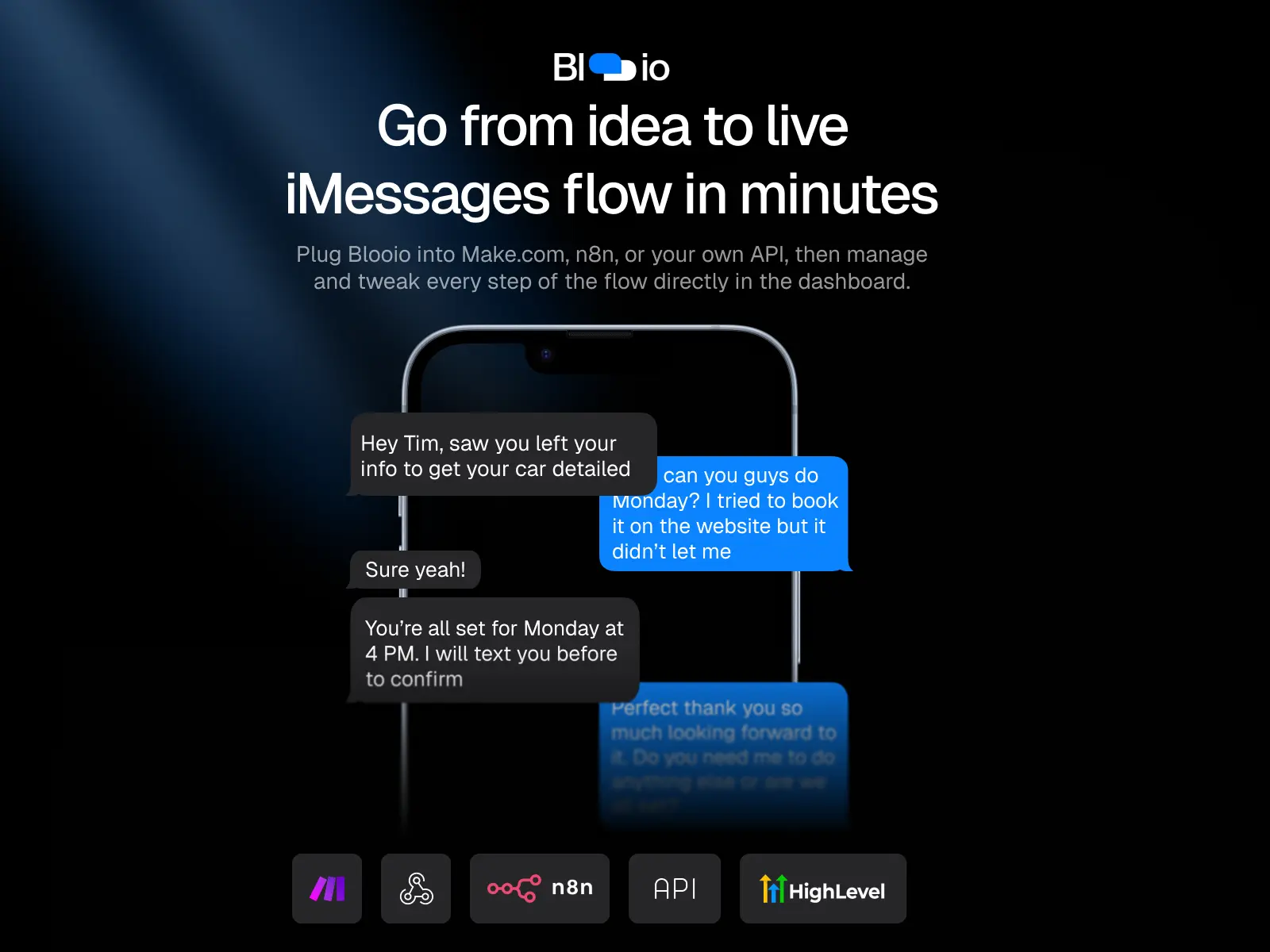 Screenshot 6 of Blooio – blue messages from anywhere