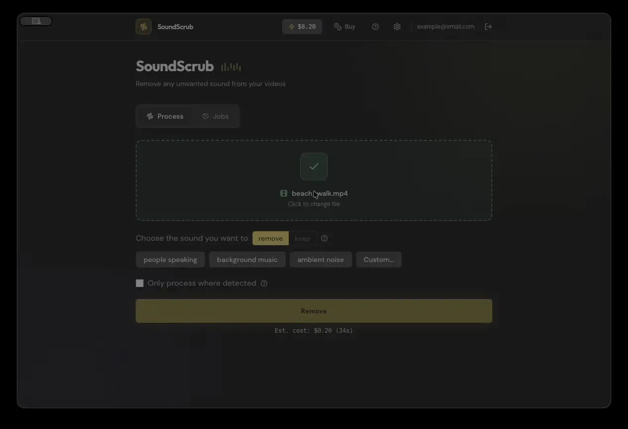 Screenshot 5 of SoundScrub