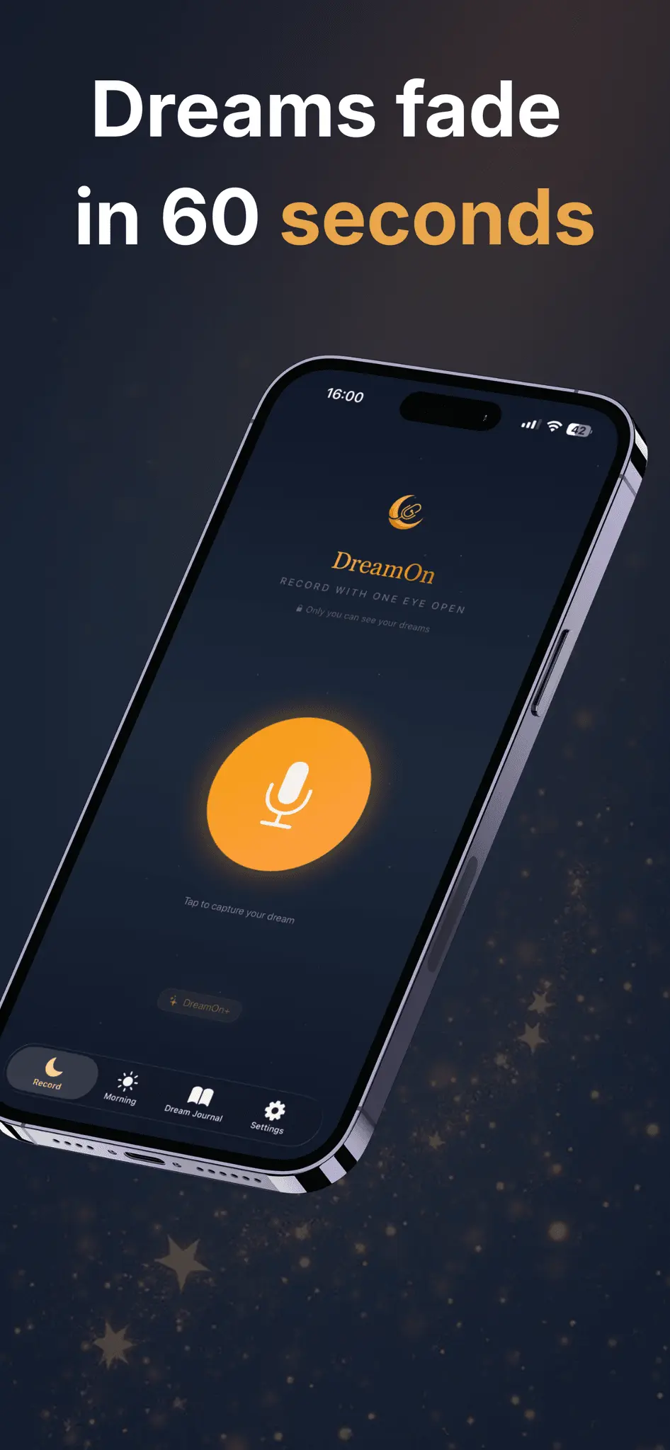 Screenshot 8 of DreamOn - Record with one eye open