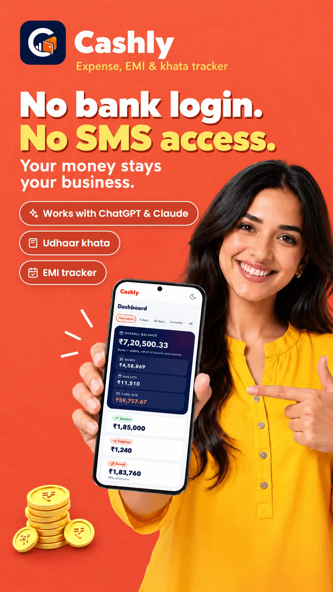 Screenshot 6 of Cashly: Expense, EMI & Debt