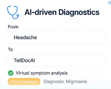 Screenshot 2 of TellDoc AI