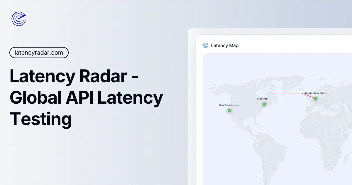 Screenshot 1 of Latency Radar