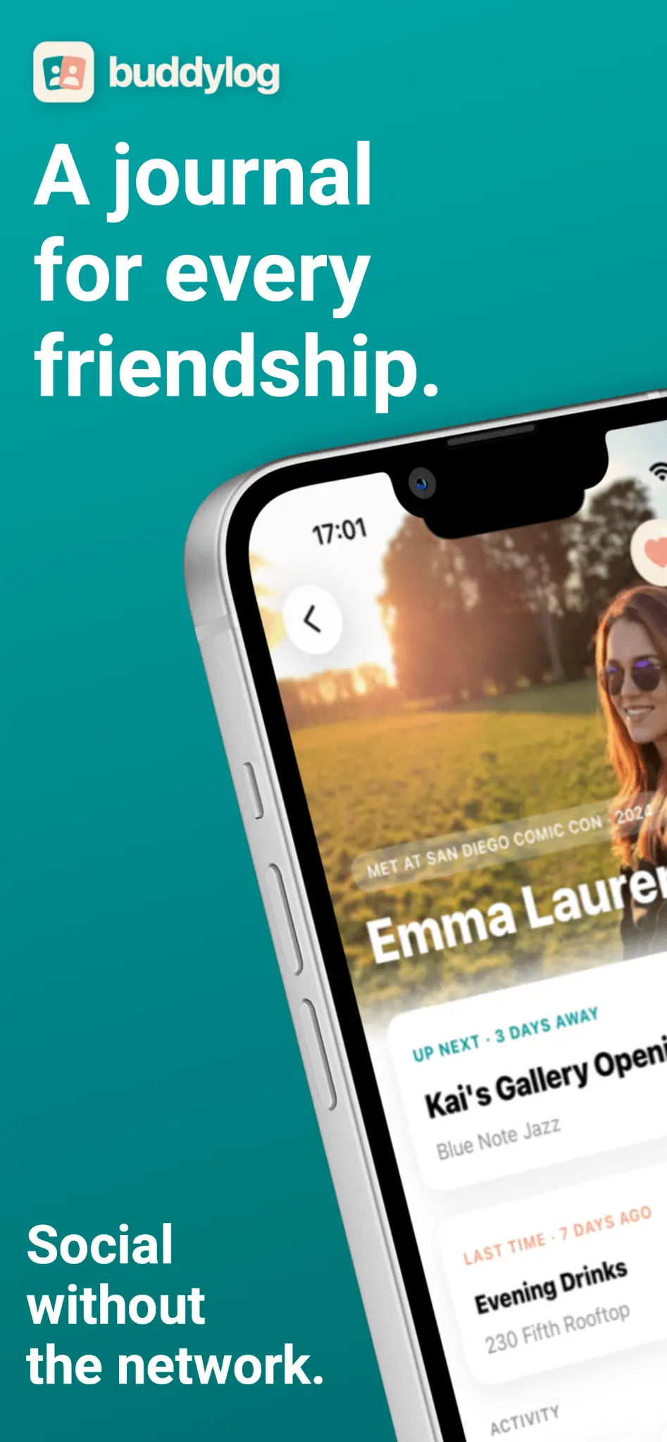 Screenshot 1 of BuddyLog