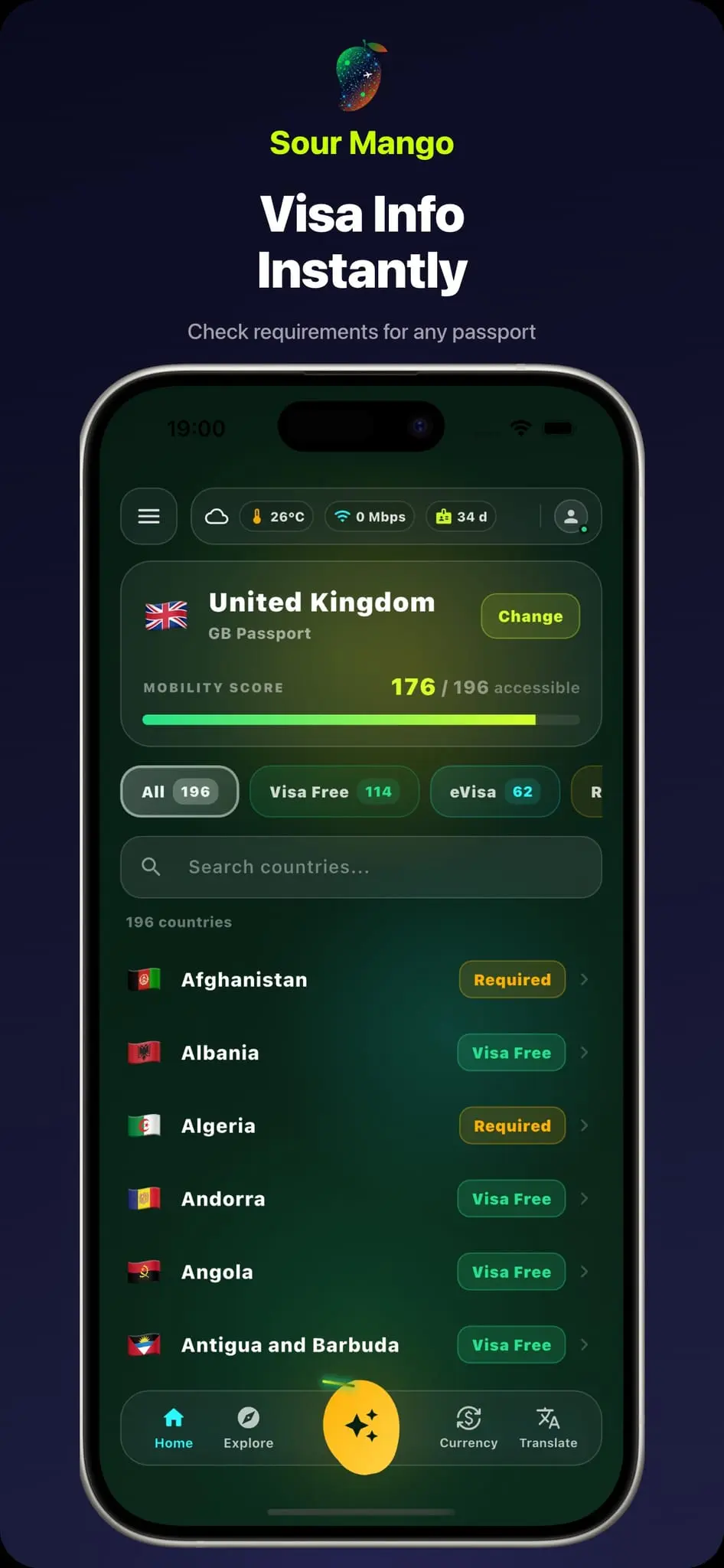 Screenshot 2 of Sour Mango: AI Travel Companion