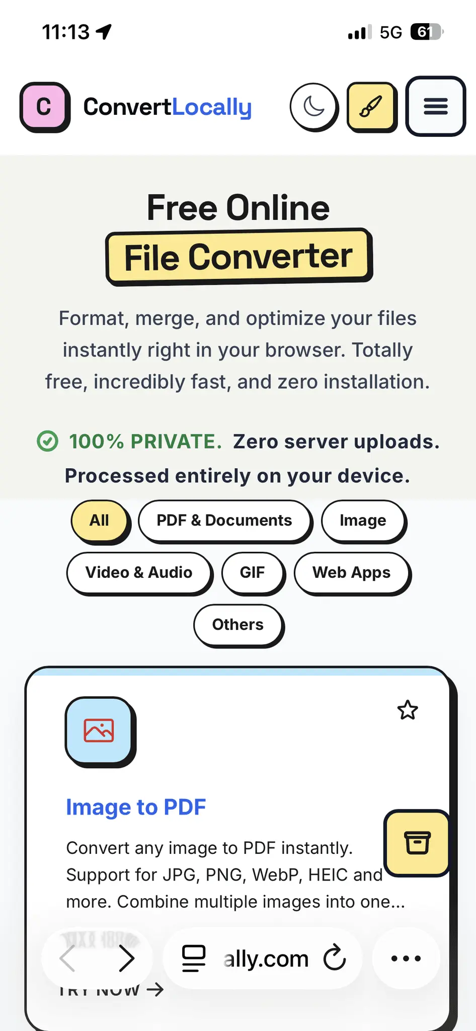 Screenshot 2 of ConvertLocally