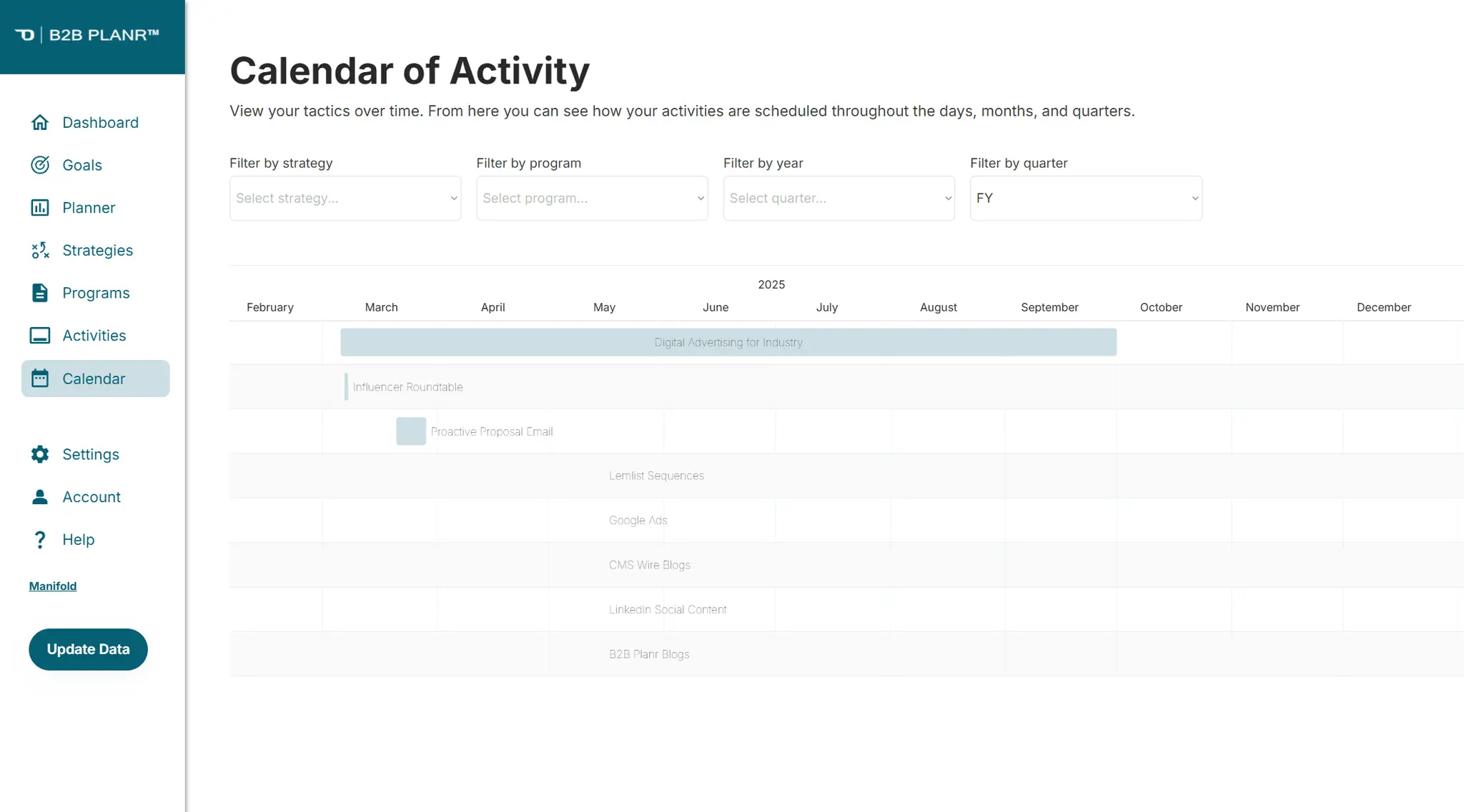 Screenshot 4 of B2B Planr