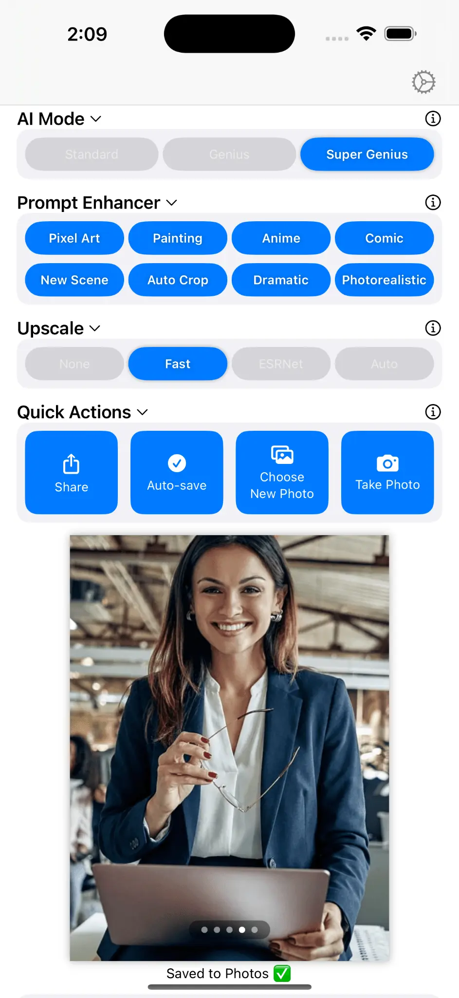 Screenshot 5 of AI Photo Editing