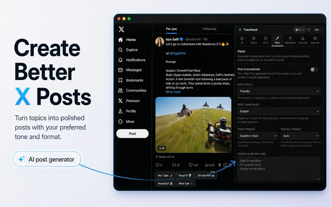 Screenshot 2 of Tweetback