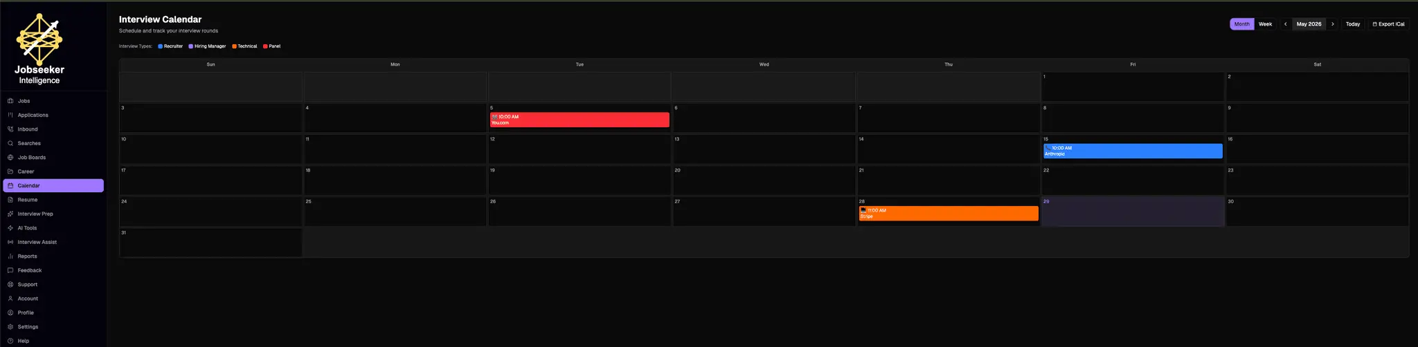 Screenshot 2 of Jobseeker Intelligence