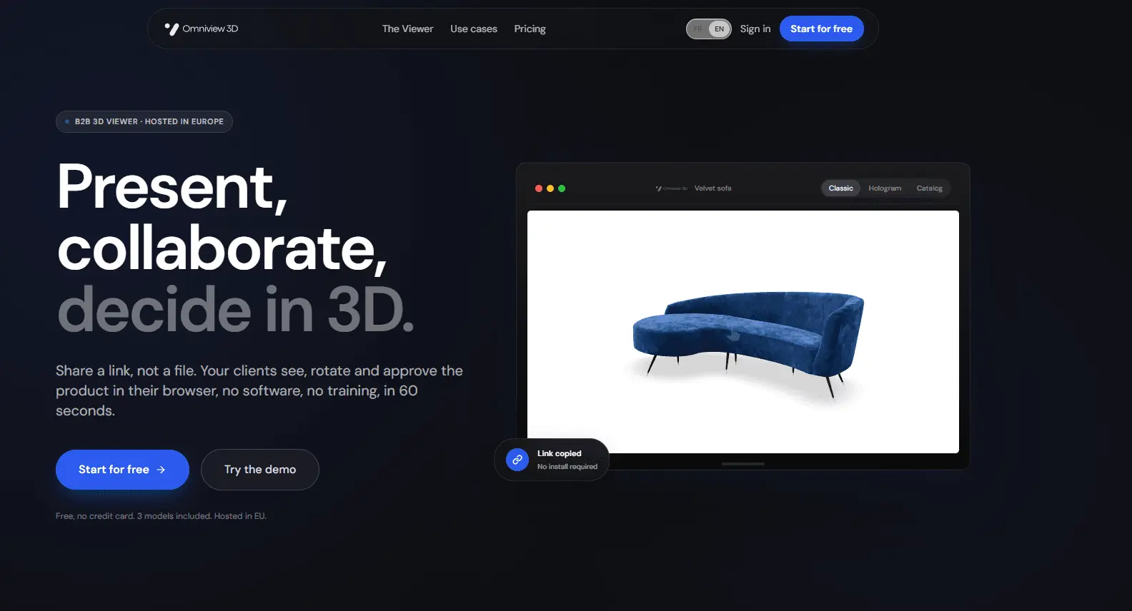 Screenshot 1 of OmniView 3D