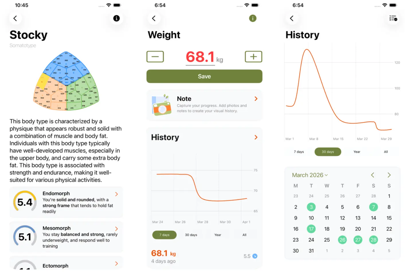 Screenshot 2 of Body Size - Track & Measure