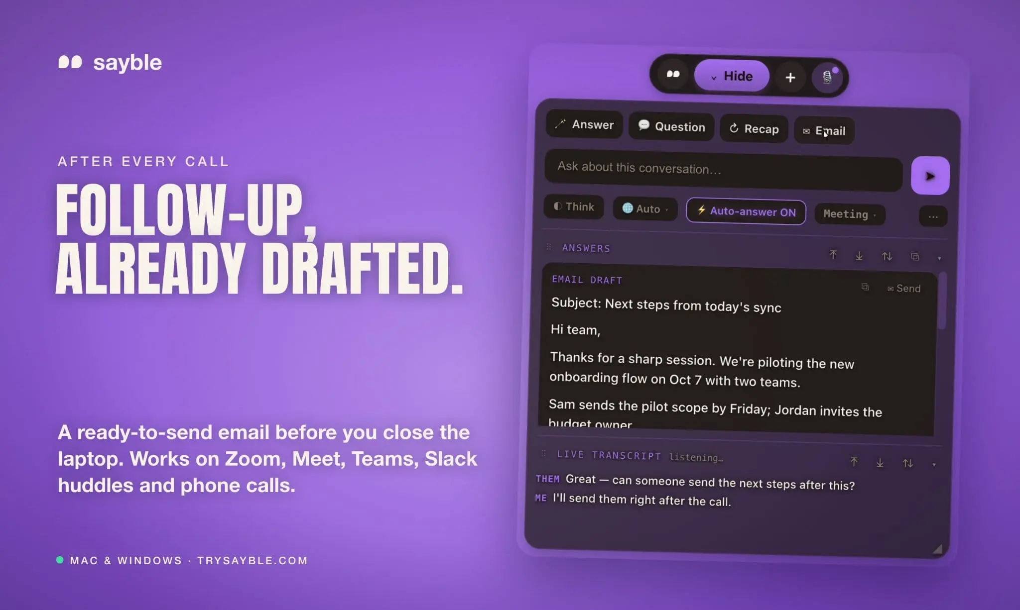 Screenshot 5 of Sayble