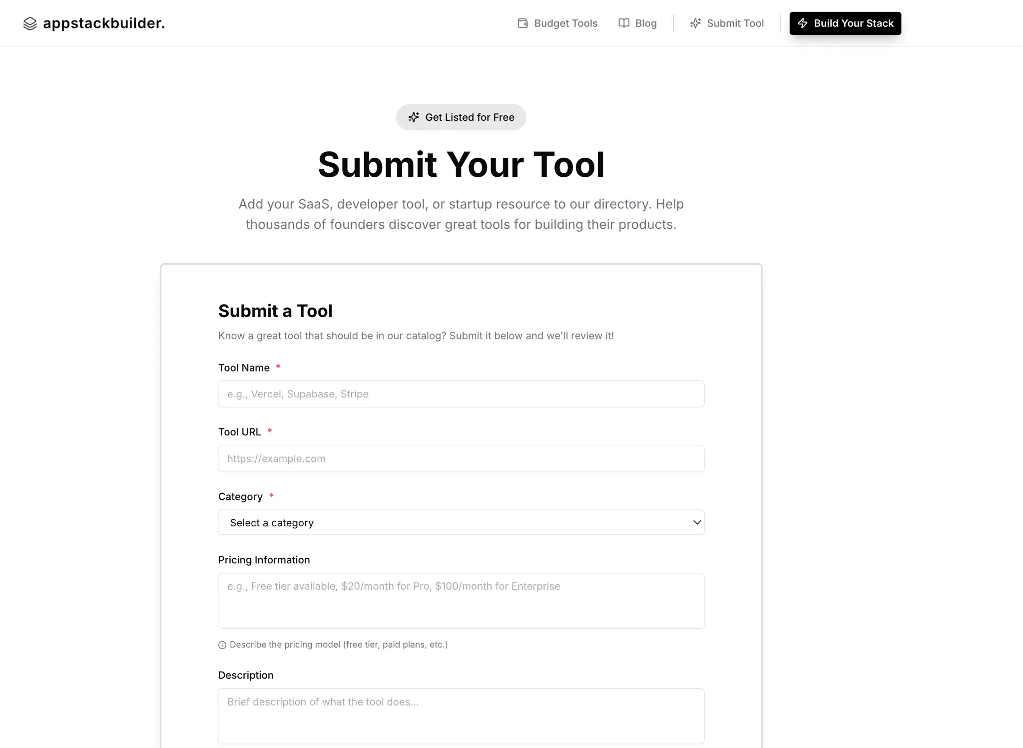 Screenshot 4 of AppStackBuilder