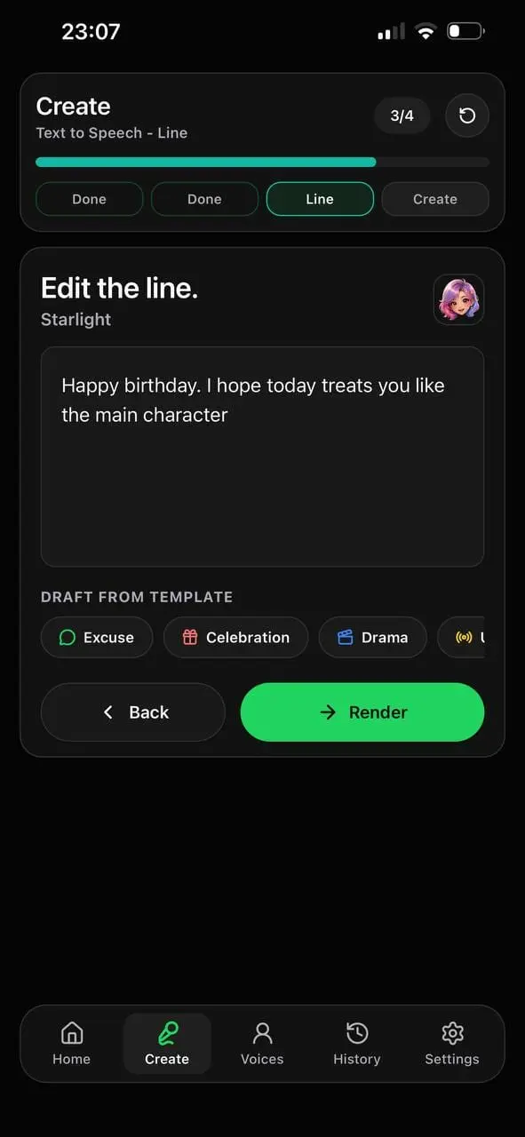 Screenshot 2 of Echo - Mobile AI Voice Changer