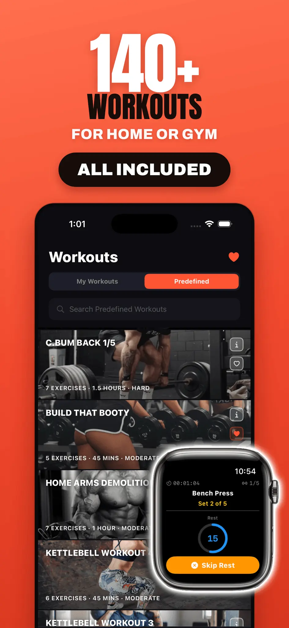 Screenshot 1 of Gym Exercises & Workouts