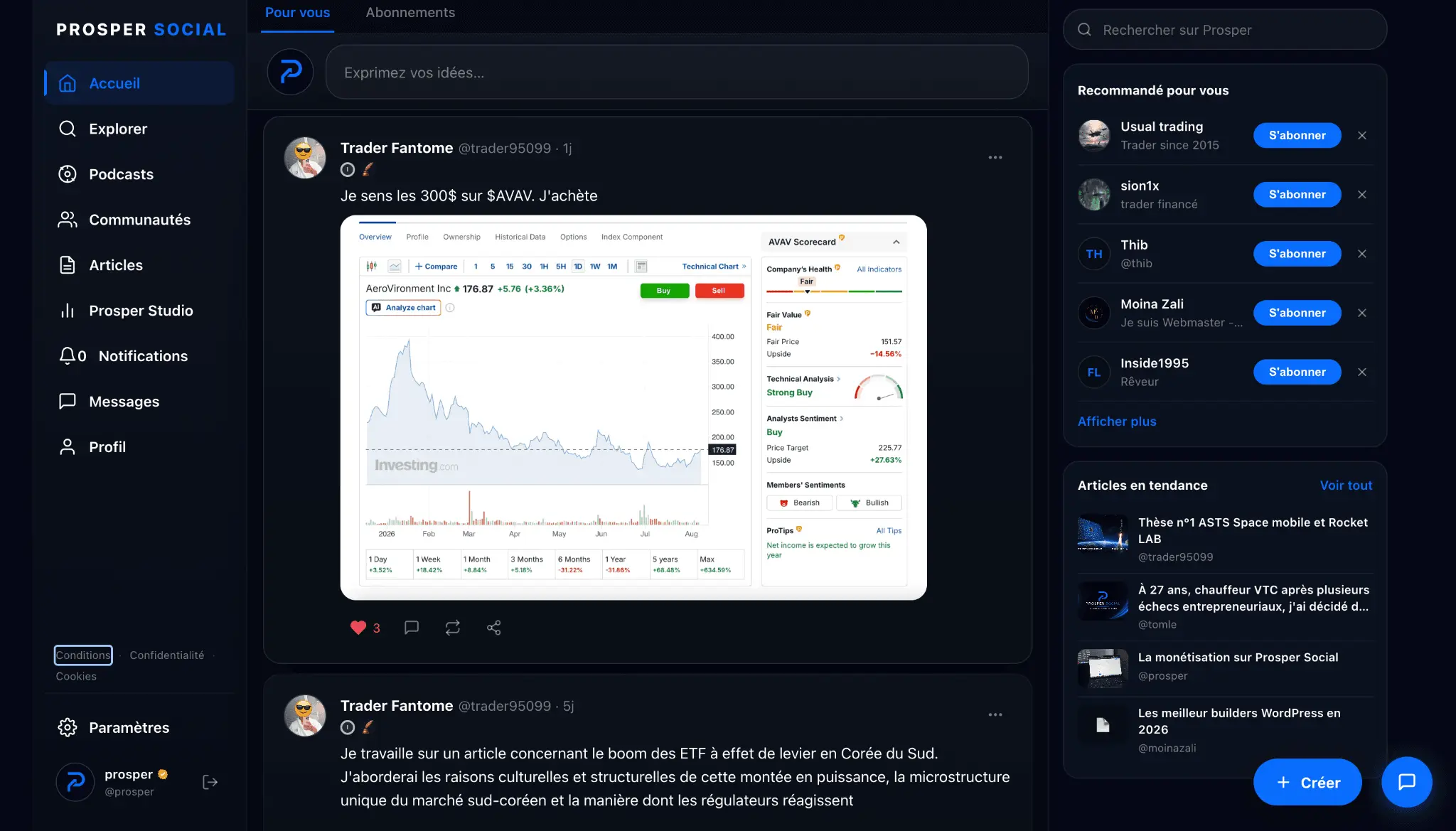 Screenshot 3 of Prosper Social