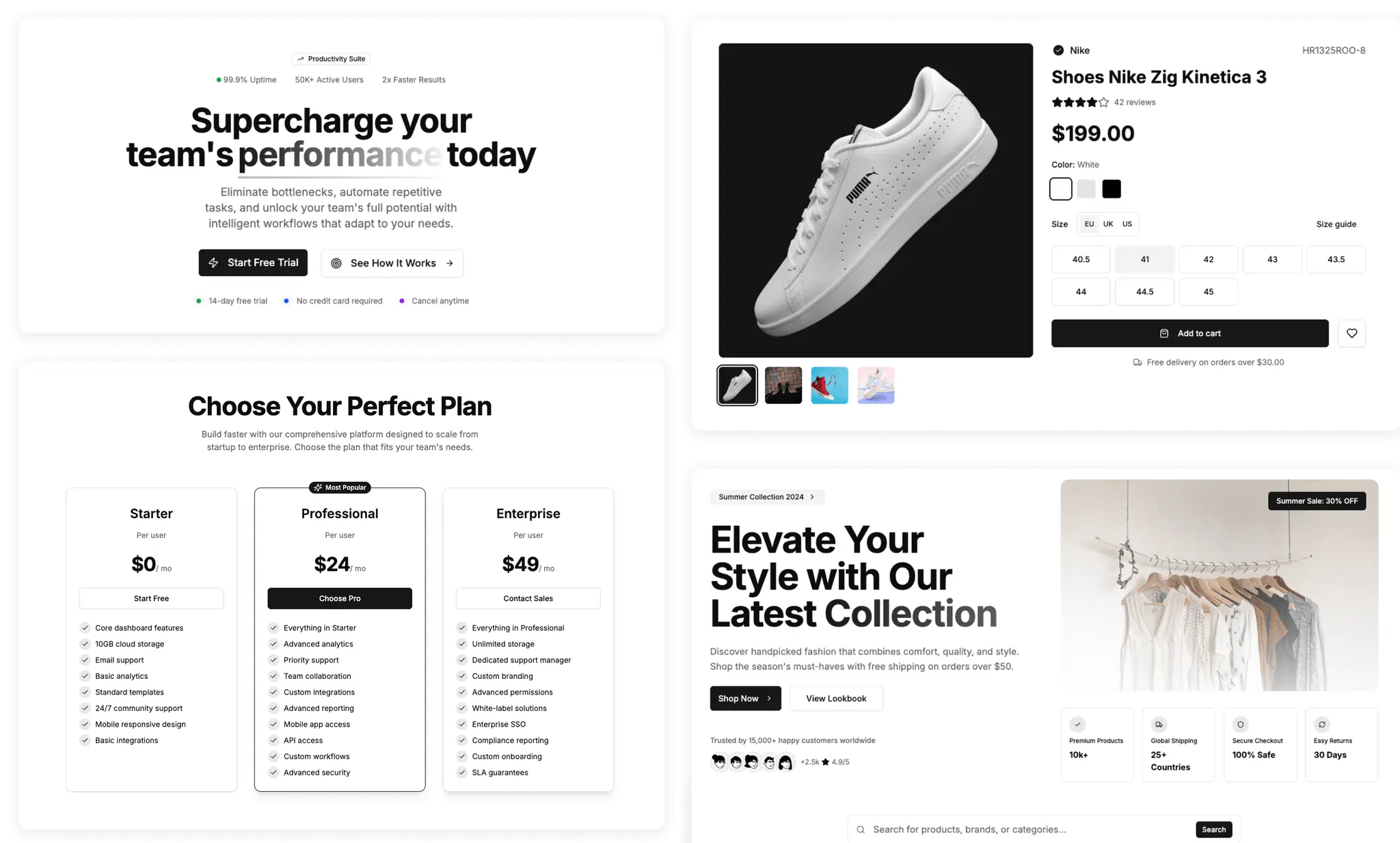 Screenshot 3 of ShadcnStore