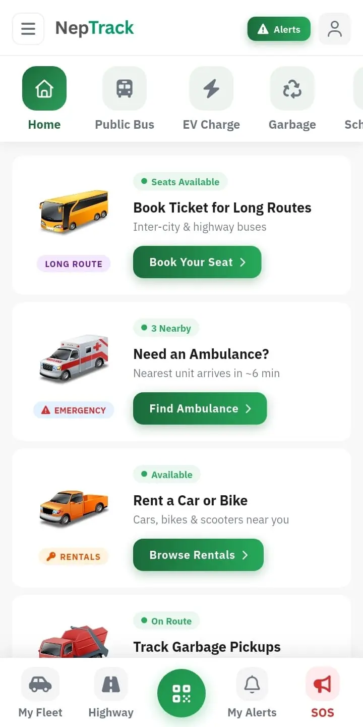 Screenshot 1 of NepTrack